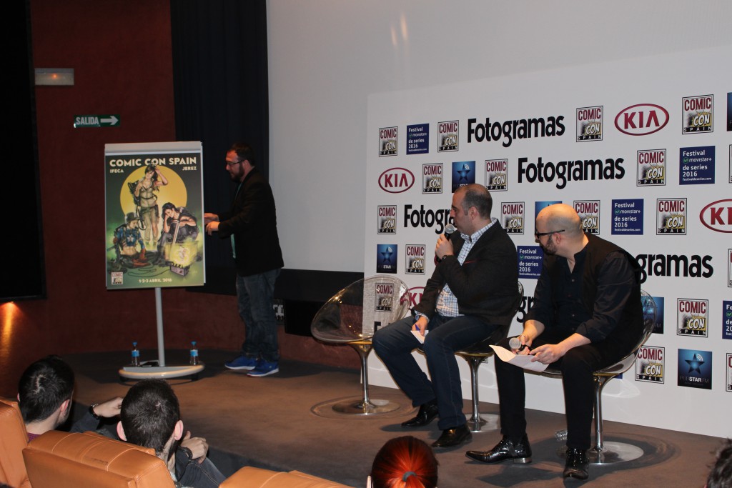 Presentación en Madrid de la Comic Con 2016.