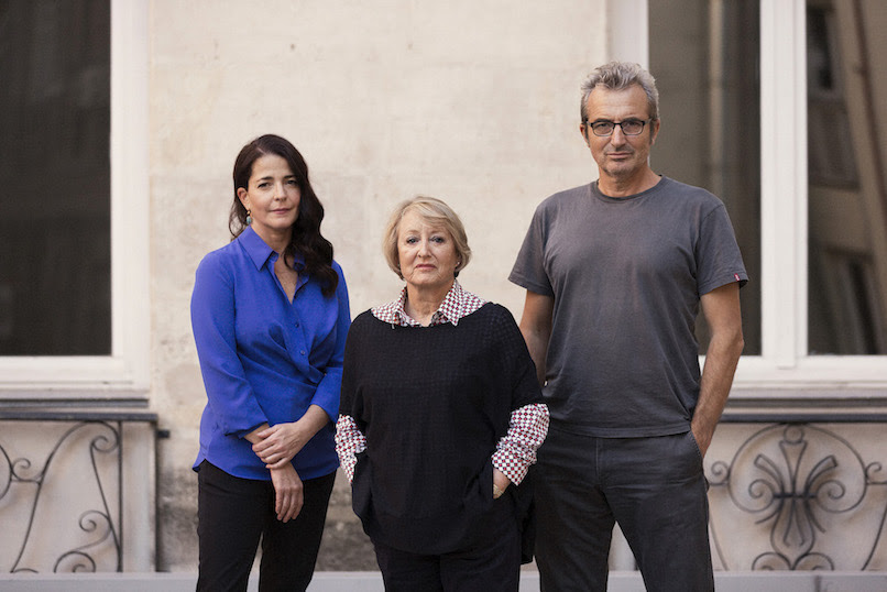 Terna Presidencial de la Academia de Cine 2016: Yvonne Blake, Mariano Barroso & Nora Navas © Academia de Cine/ Enrique Cidoncha